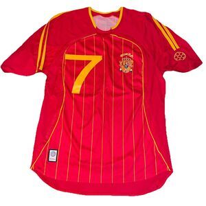 Raul #7‎ Spain Football Soccer Jersey Vintage Espana Soccer Men's Size: Medium